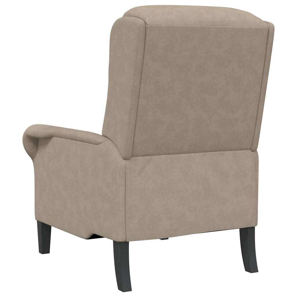 Πολυθρόνα Taupe 76 x 94 x 102 εκ. Μικροΐνες - Pakobazaar