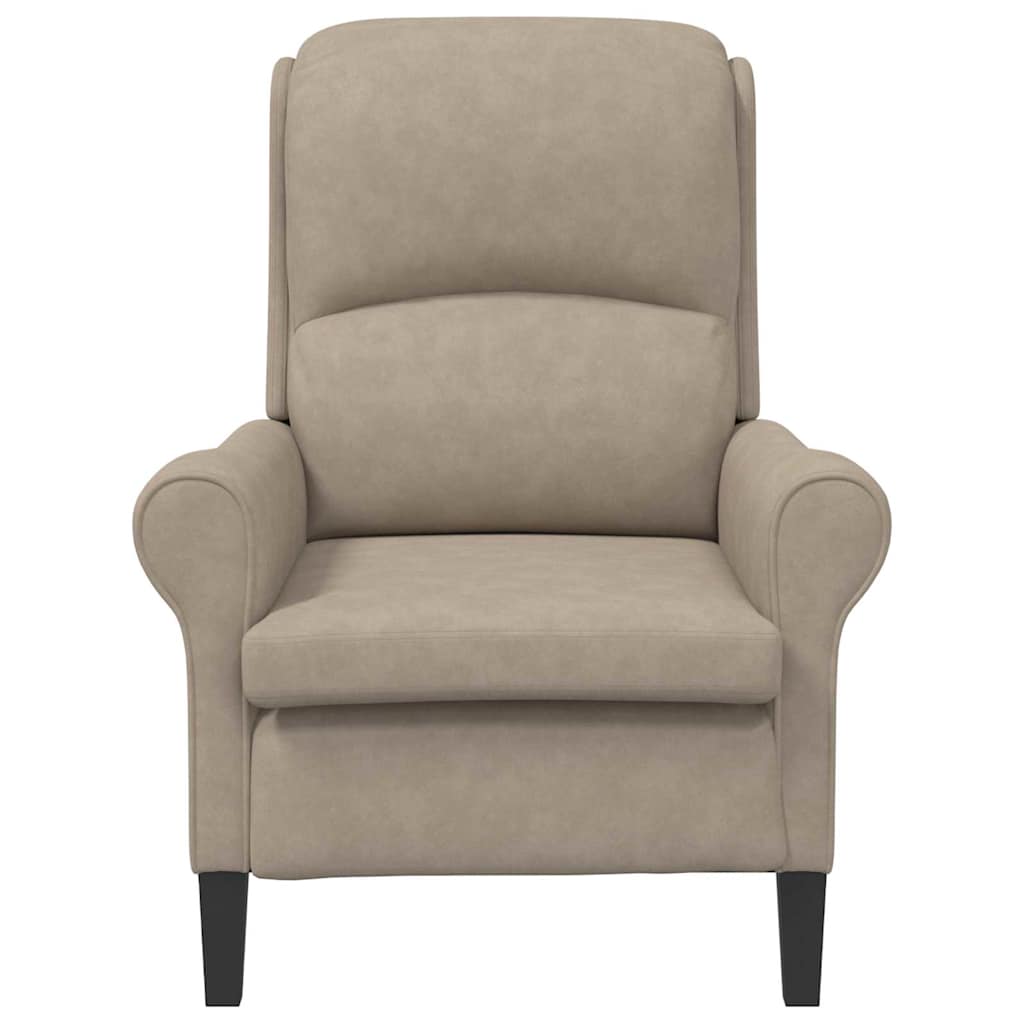 Πολυθρόνα Taupe 76 x 94 x 102 εκ. Μικροΐνες - Pakobazaar