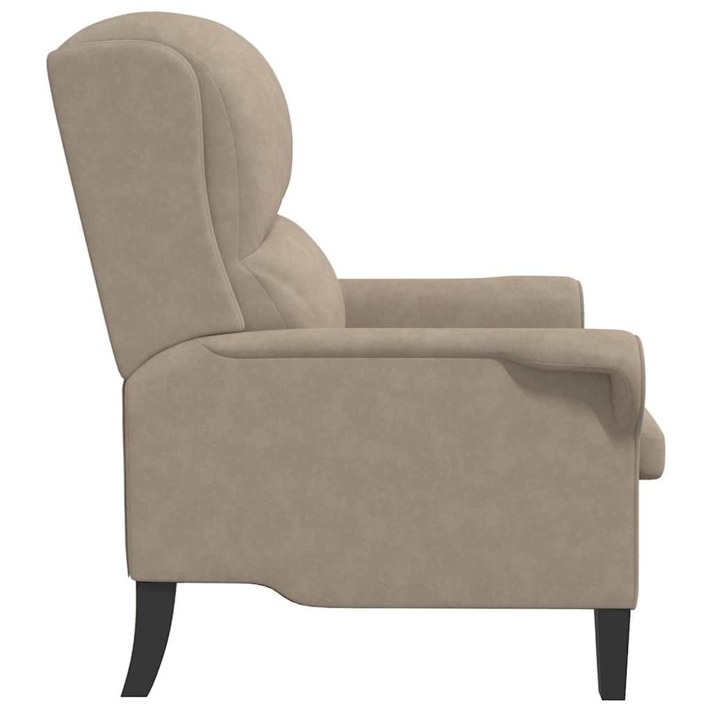 Πολυθρόνα Taupe 76 x 94 x 102 εκ. Μικροΐνες - Pakobazaar