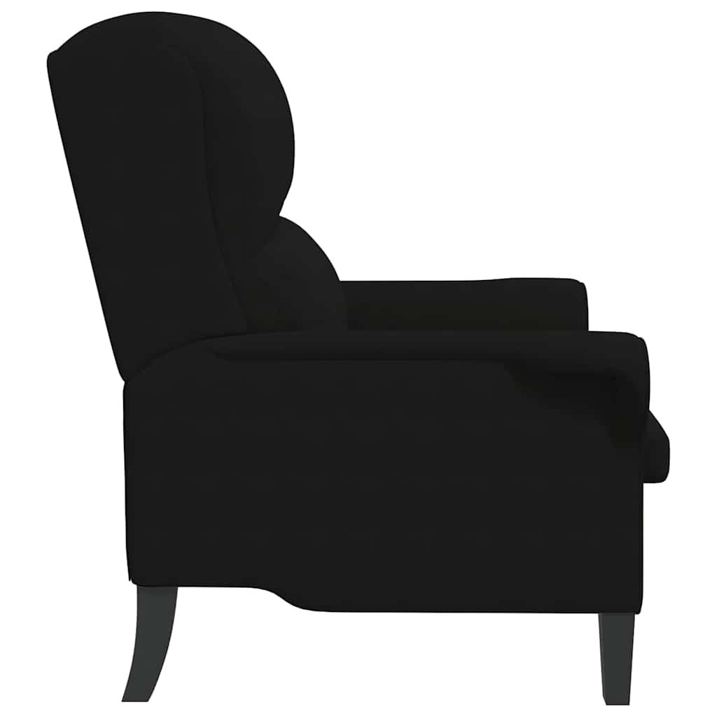 Πολυθρόνα Μαύρο 76 x 94 x 102 εκ. Μικροΐνες - Pakobazaar