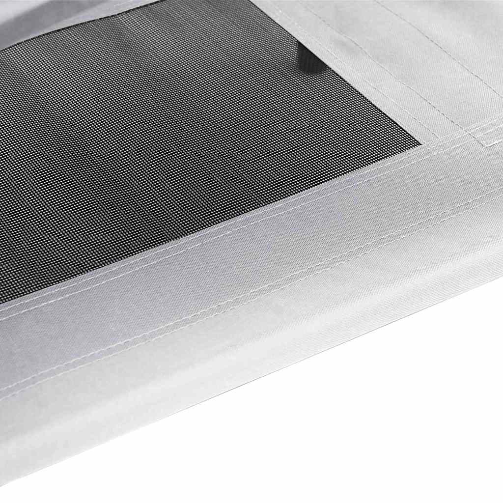 Κρεβάτι Σκύλου Ασημί Γκρι 76 x 62 x 70,5 εκ. Ατσάλι