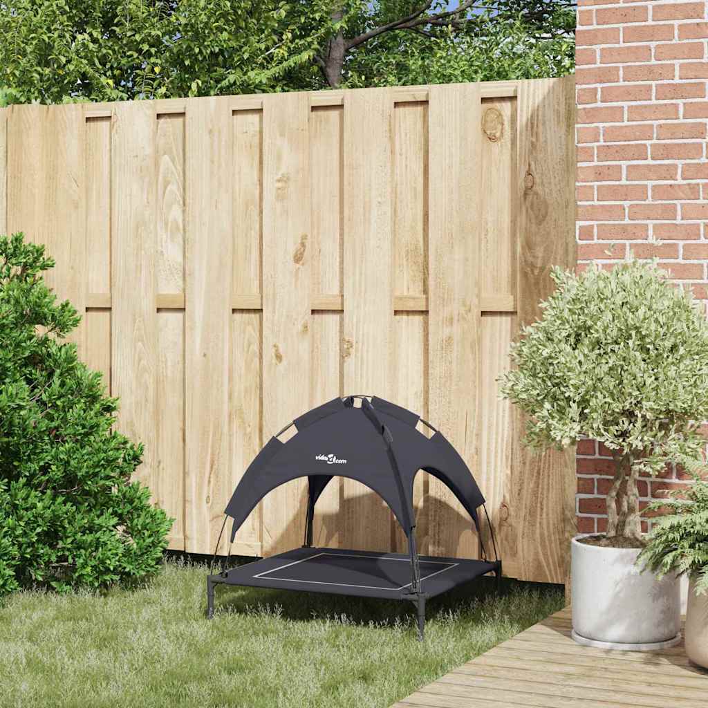 Κρεβάτι Σκύλου Μαύρο 71 x 64 x 71 εκ Ατσάλι