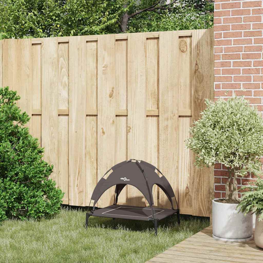 Κρεβάτι Σκύλου Καφέ 63 x 49,5 x 60 εκ Ατσάλι