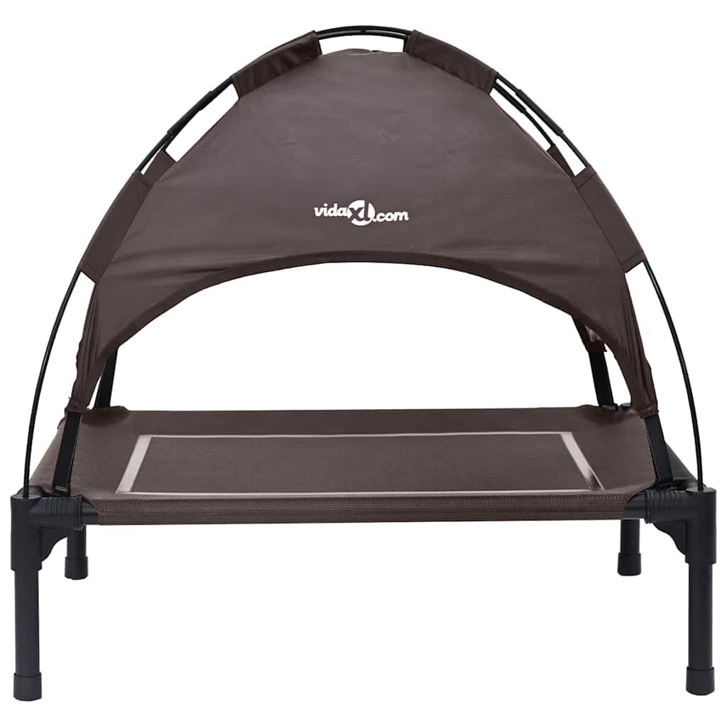 Κρεβάτι Σκύλου Καφέ 63 x 49,5 x 60 εκ Ατσάλι