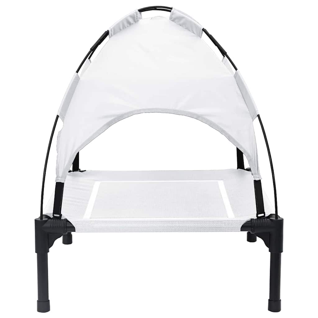 Κρεβάτι Σκύλου Ασημί Γκρι 63 x 49,5 x 60 εκ Ατσάλι