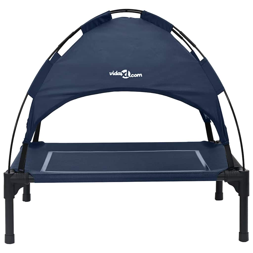 Κρεβάτι Σκύλου Σκούρο μπλε 71 x 64 x 71 εκ Ατσάλι - Pakobazaar