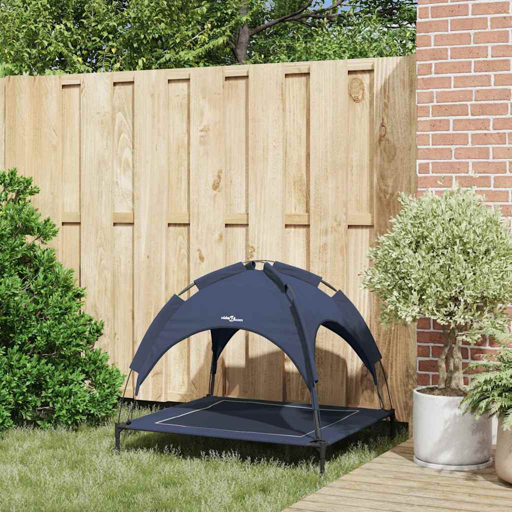 Κρεβάτι Σκύλου Σκούρο μπλε 90 x 81 x 80,5 εκ Ατσάλι