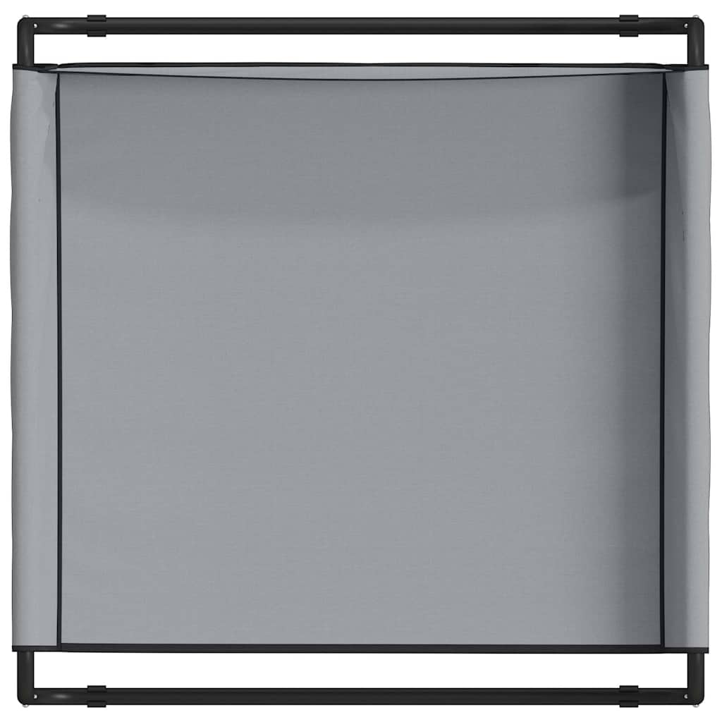 Κρεβάτι Σκύλου Ανοιχτό γκρι 70 x 70 x 28,5 εκ. Ατσάλι - Pakobazaar