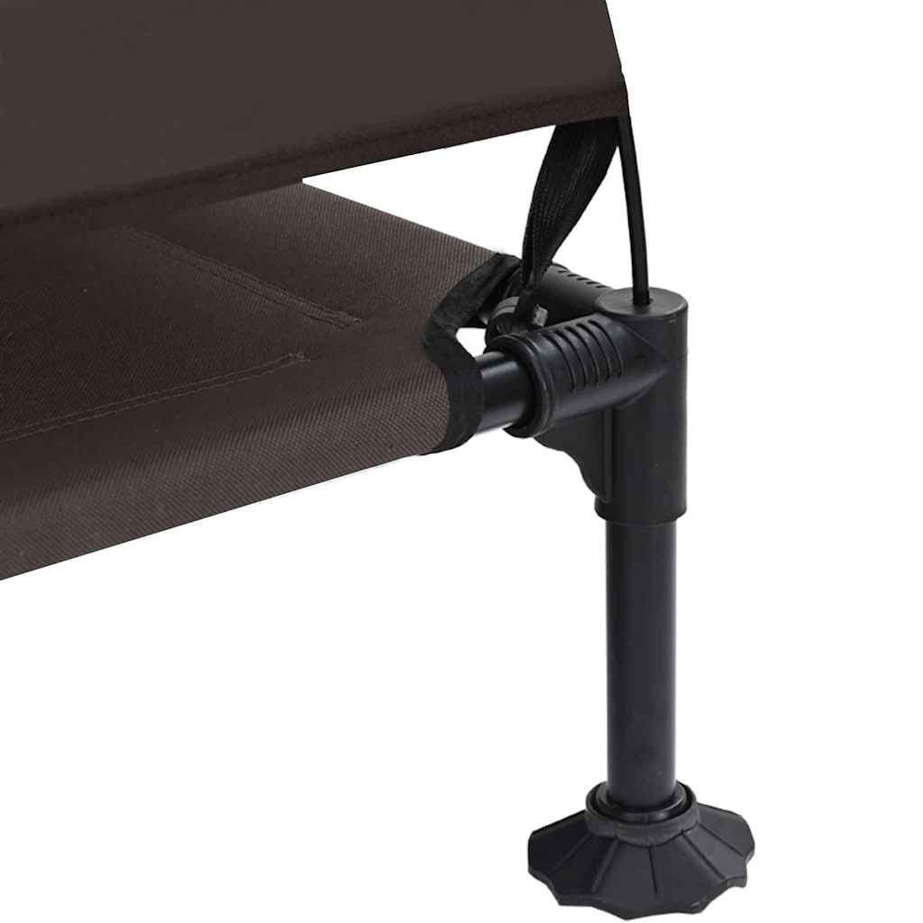 Ανασηκωμένο Κρεβάτι Σκύλου Καφέ 127 x 81 x 108 εκ. - Pakobazaar