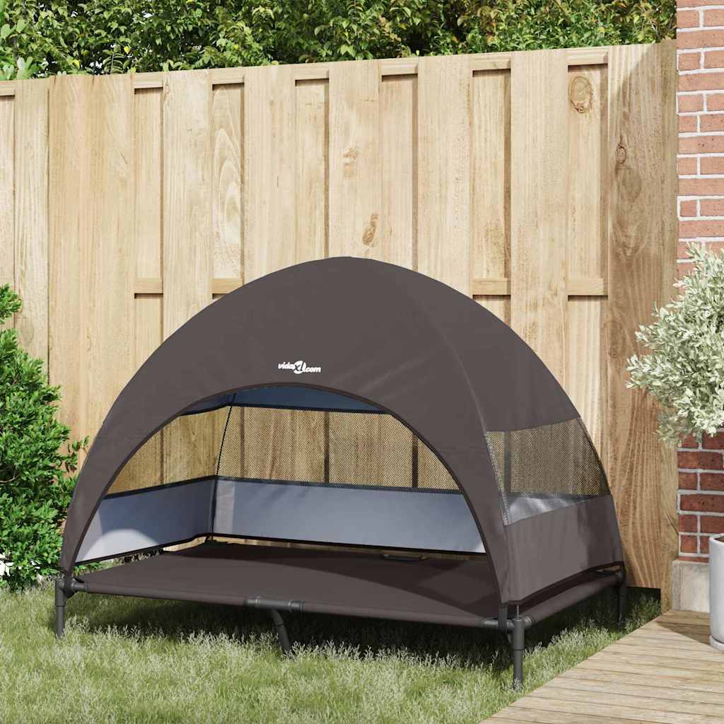 Ανασηκωμένο Κρεβάτι Σκύλου Καφέ 127 x 81 x 108 εκ. - Pakobazaar