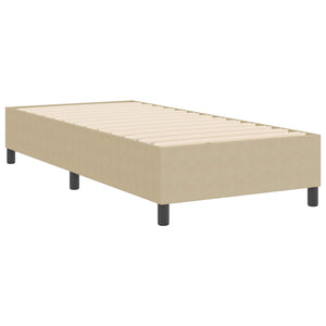 Κρεβάτι πλατφόρμα Γκρι Πράσινο 90 x 190 cm Υφασμάτινο Κορντουρά - Pakobazaar