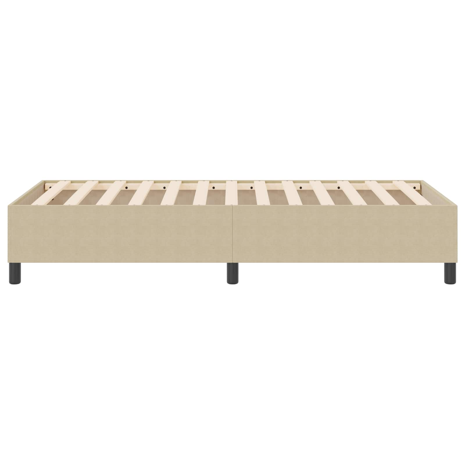 Κρεβάτι πλατφόρμα Γκρι Πράσινο 90 x 190 cm Υφασμάτινο Κορντουρά - Pakobazaar