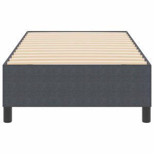 Κρεβάτι πλατφόρμα Σκούρο Γκρι 90 x 200 cm ύφασμα - Pakobazaar