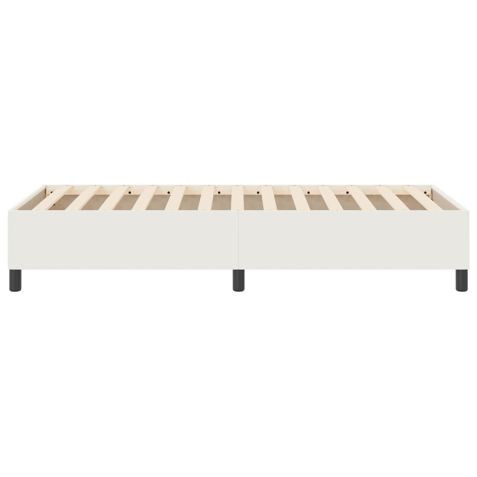 Κρεβάτι πλατφόρμα Κρεμ 90 x 200 cm ύφασμα - Pakobazaar
