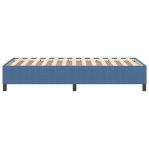 Κρεβάτι πλατφόρμα Μπλε 90 x 200 cm ύφασμα - Pakobazaar