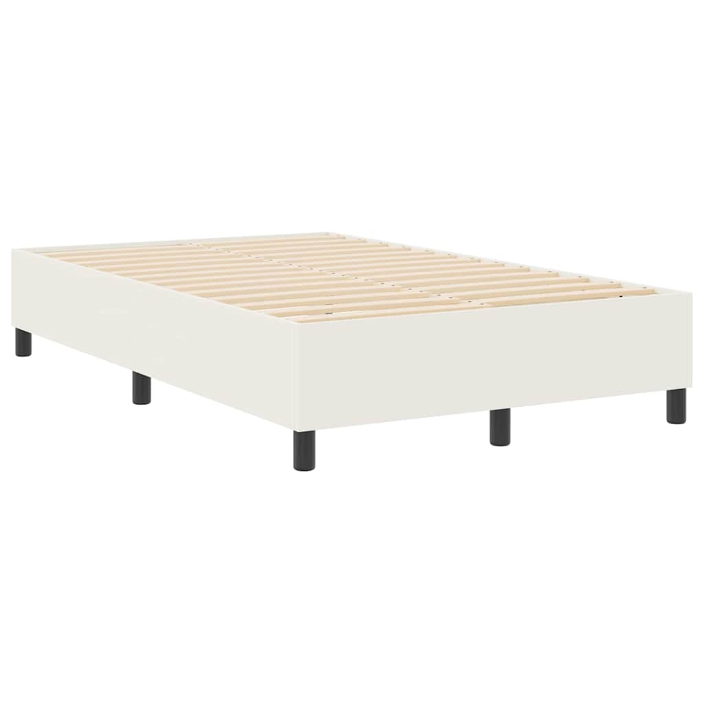 Κρεβάτι πλατφόρμα Κρεμ 120 x 190 cm ύφασμα - Pakobazaar