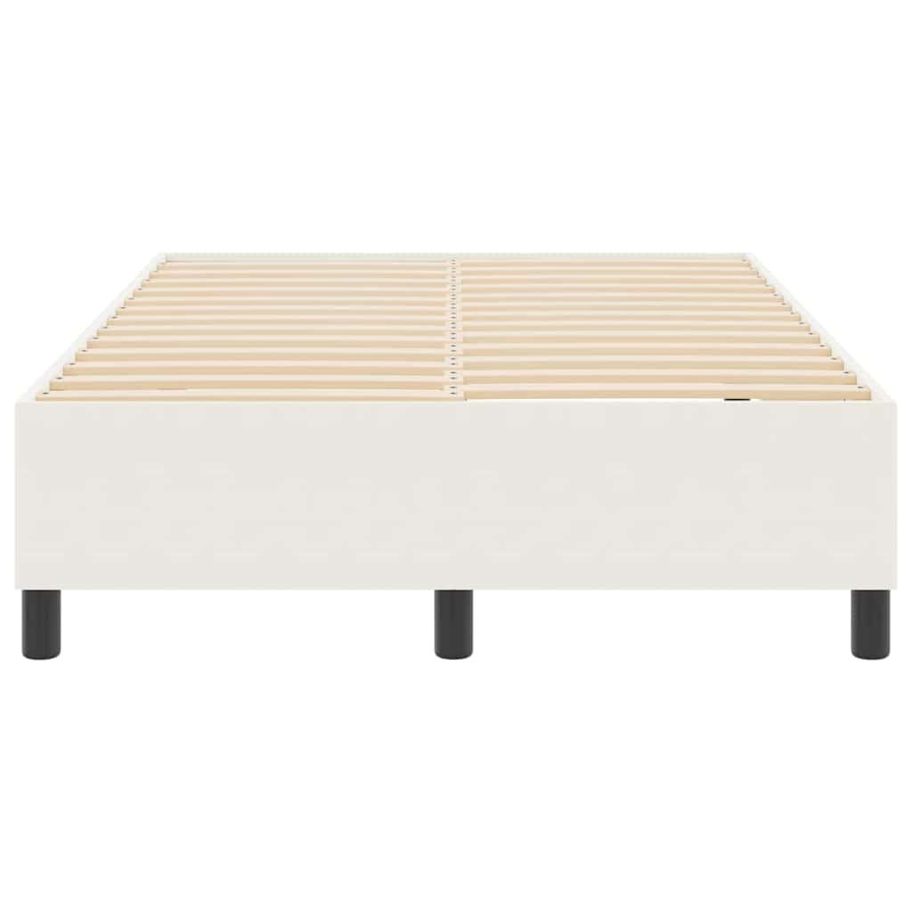 Κρεβάτι πλατφόρμα Κρεμ 120 x 200 cm ύφασμα - Pakobazaar