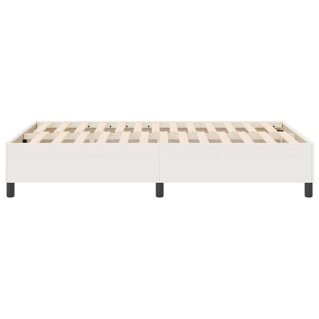 Κρεβάτι πλατφόρμα Κρεμ 120 x 200 cm ύφασμα - Pakobazaar