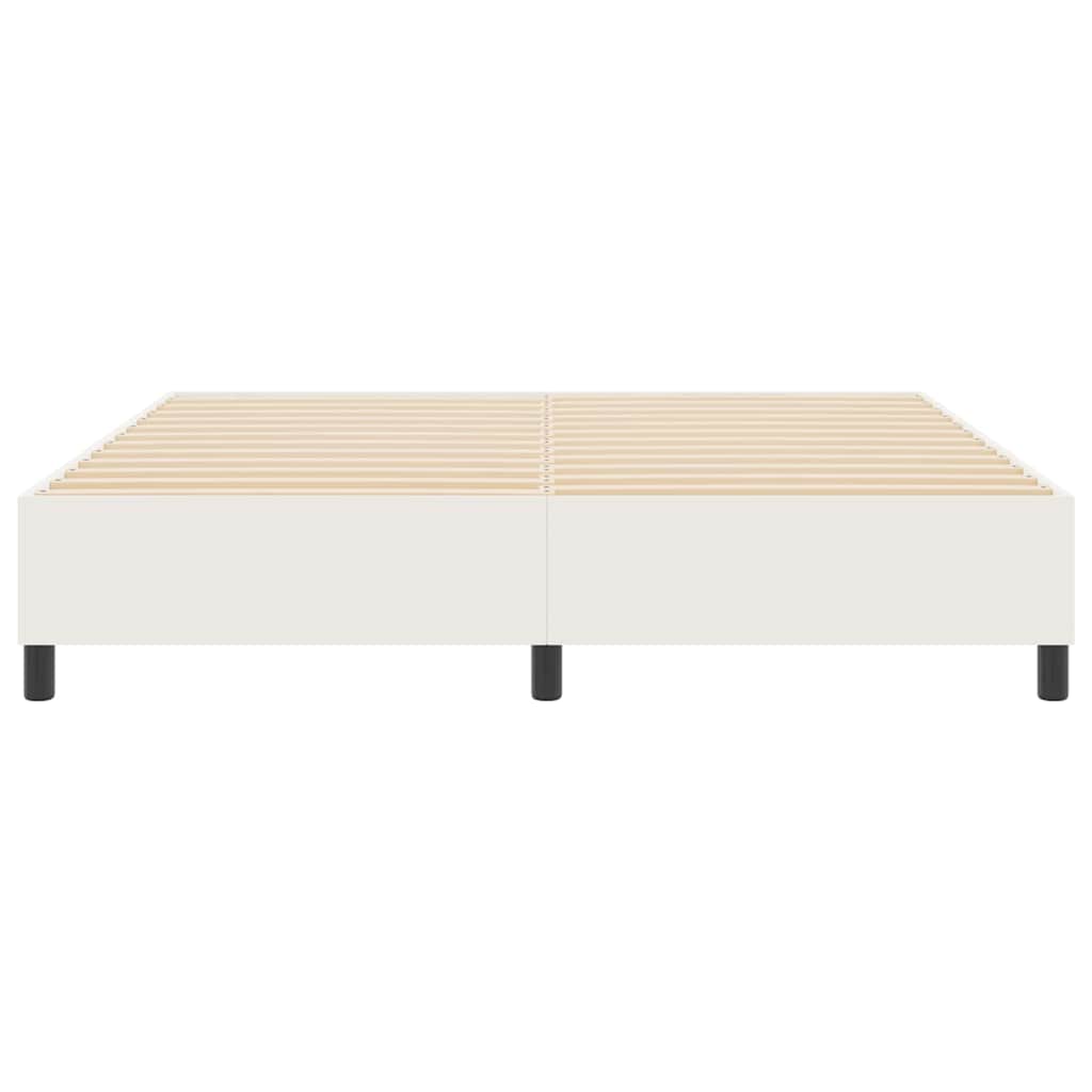 Κρεβάτι πλατφόρμα Κρεμ 180 x 200 cm ύφασμα - Pakobazaar