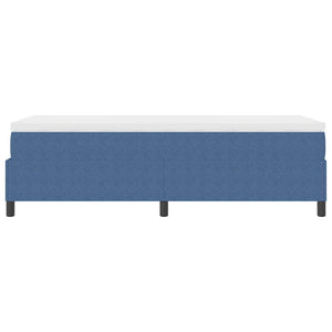 Κρεβάτι με ελατήρια Μπλε και άσπρο 90 x 190 cm - Pakobazaar