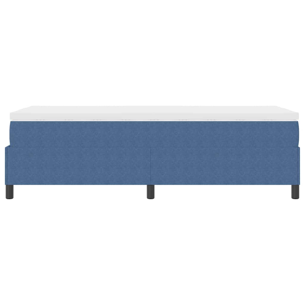 Κρεβάτι με ελατήρια Μπλε και άσπρο 90 x 200 cm - Pakobazaar