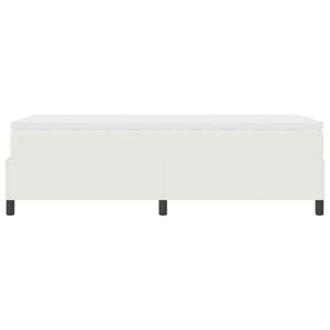 Κρεβάτι με ελατήρια Κρέμα και Λευκό 100 x 200 cm - Pakobazaar