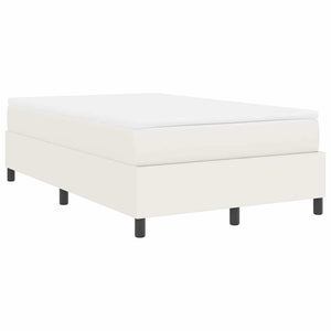 Κρεβάτι με ελατήρια Κρέμα και Λευκό 120 x 190 cm - Pakobazaar