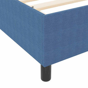 Κρεβάτι με ελατήρια Μπλε και άσπρο 120 x 190 cm - Pakobazaar