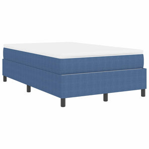 Κρεβάτι με ελατήρια Μπλε και άσπρο 120 x 190 cm - Pakobazaar