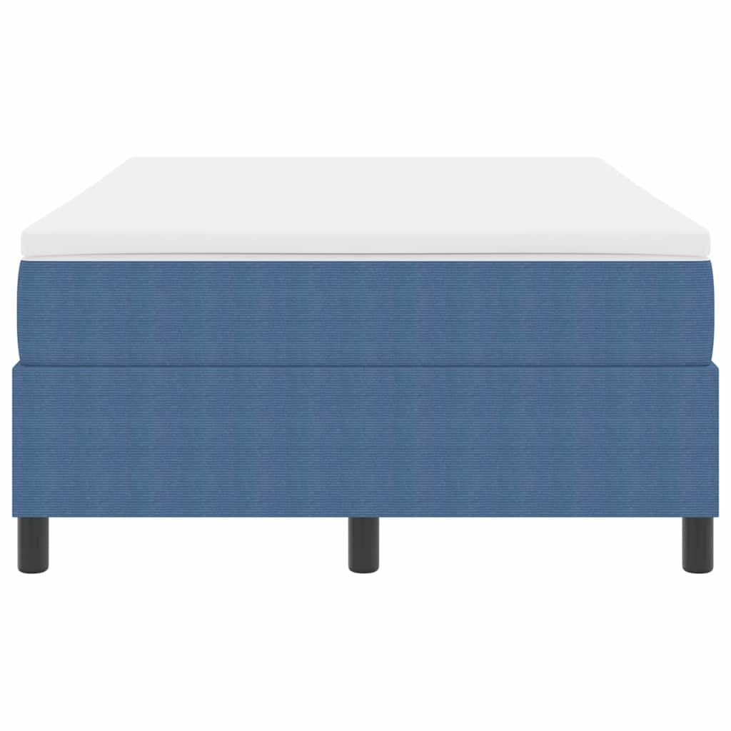 Κρεβάτι με ελατήρια Μπλε και άσπρο 120 x 190 cm - Pakobazaar