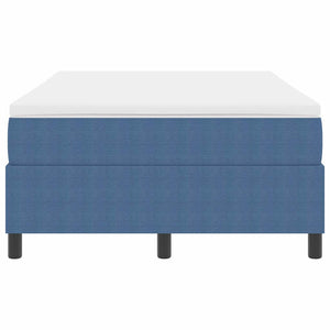 Κρεβάτι με ελατήρια Μπλε και άσπρο 120 x 190 cm - Pakobazaar