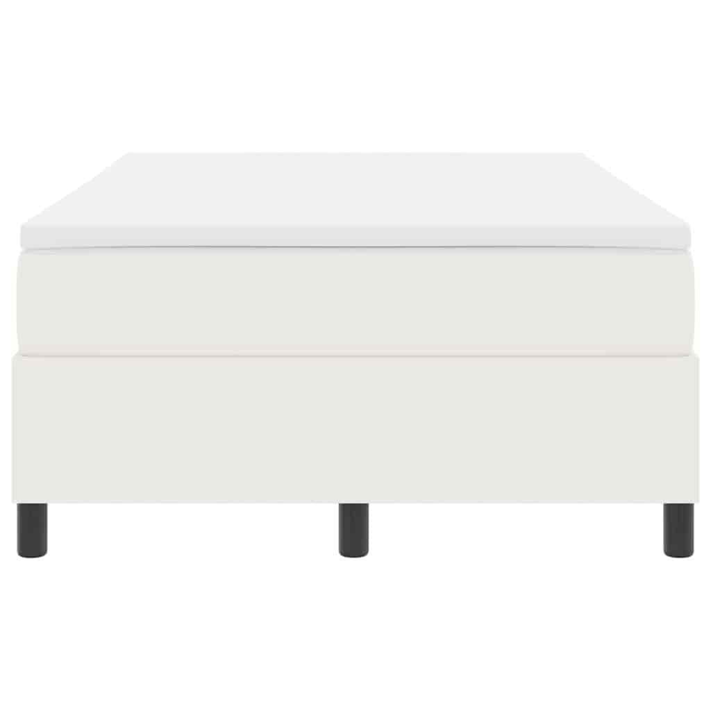 Κρεβάτι με ελατήρια Κρέμα και Λευκό 120 x 200 cm - Pakobazaar