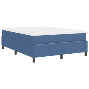Κρεβάτι με ελατήρια Μπλε και άσπρο 160 x 200 cm - Pakobazaar