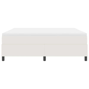 Κρεβάτι με ελατήρια Κρέμα και Λευκό 180 x 200 cm - Pakobazaar