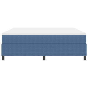 Κρεβάτι με ελατήρια Μπλε και άσπρο 180 x 200 cm
