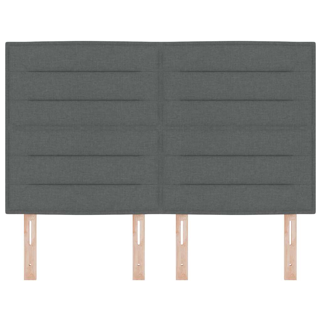 Κεφαλάρι Σκούρο Γκρι 144 cm ύφασμα - Pakobazaar