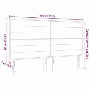 Κεφαλάρι Ανοιχτό γκρι 160 cm ύφασμα - Pakobazaar