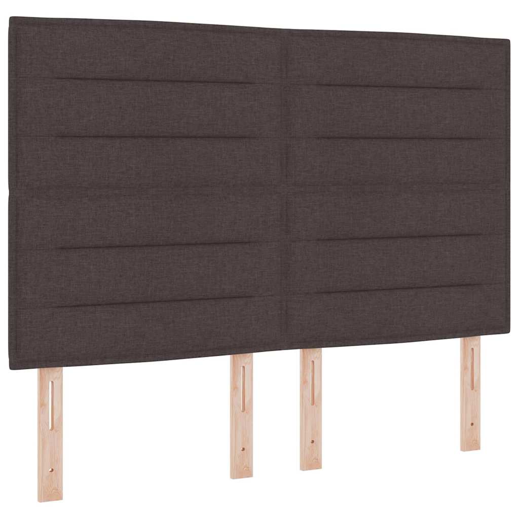 Κεφαλάρι Σκούρο Καφέ 160 cm ύφασμα - Pakobazaar