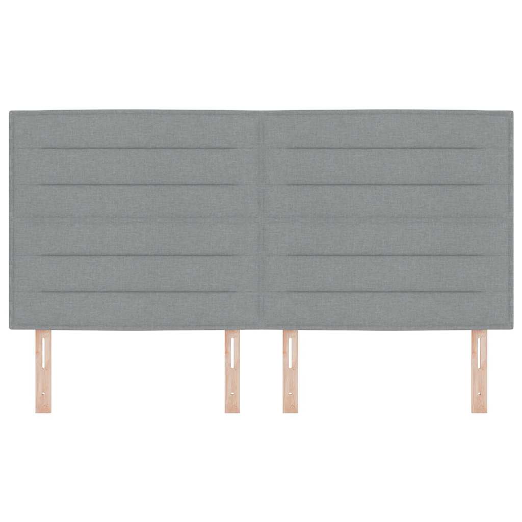 Κεφαλάρι Ανοιχτό γκρι 180 cm ύφασμα - Pakobazaar