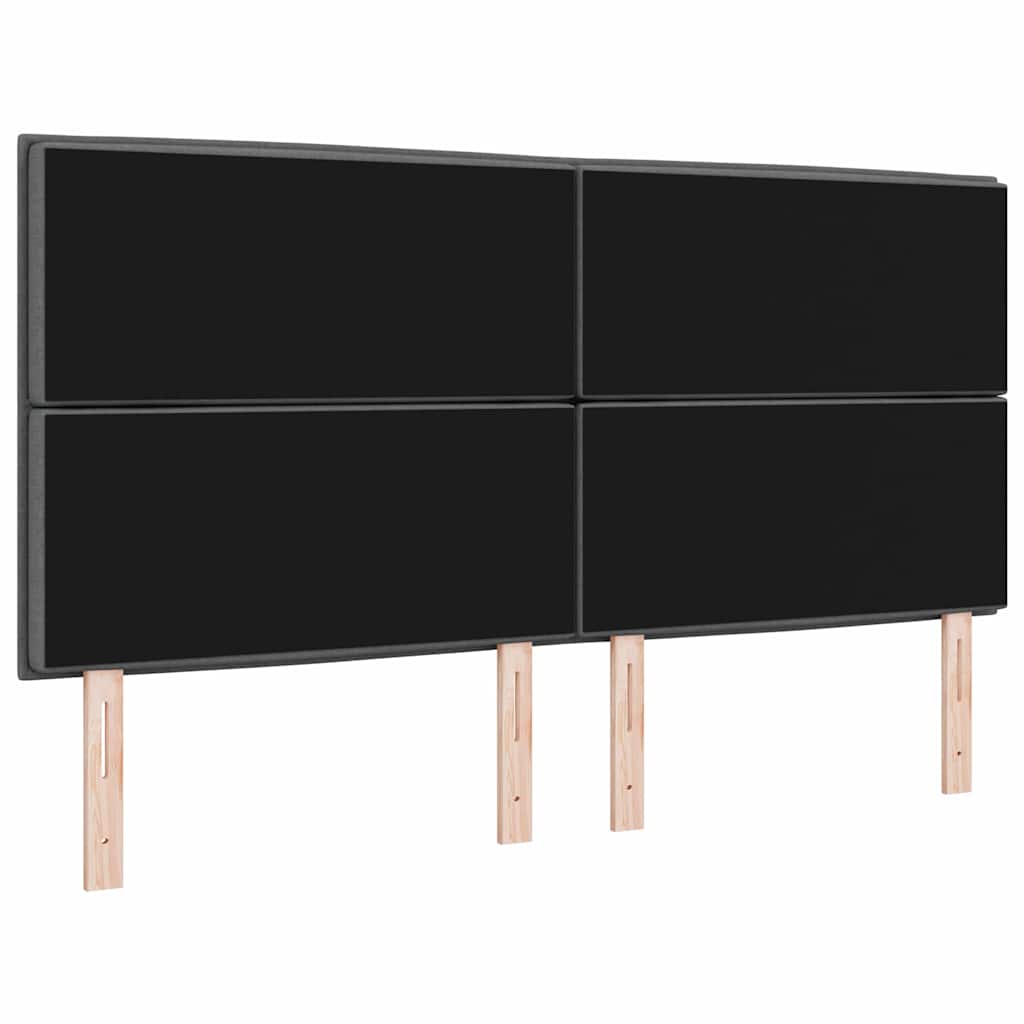 Κεφαλάρι Σκούρο Γκρι 180 cm ύφασμα - Pakobazaar