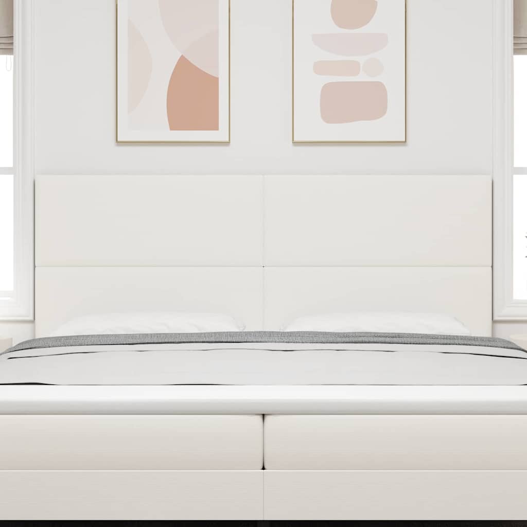 Κεφαλάρι Κρεμ 200 cm Υφασμάτινο Κορντουρά - Pakobazaar