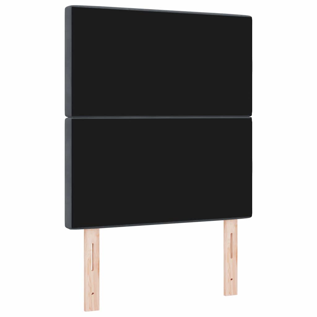 Κεφαλάρι Σκούρο Γκρι 80 cm Βελούδο