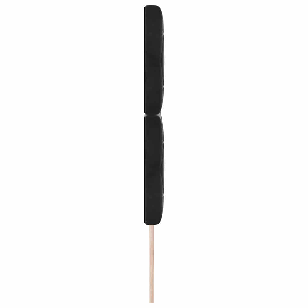 Κεφαλάρι Μαύρο 144 cm Βελούδο - Pakobazaar