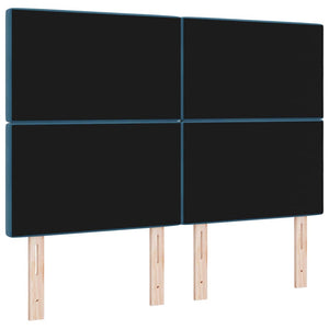 Κεφαλάρι Σκούρο Μπλε 144 cm Βελούδο