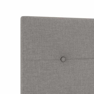 Ρυθμιζόμενη Κρεβατοκεφαλή με κεφαλάρι Taupe 144 cm ύφασμα - Pakobazaar