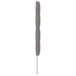 Ρυθμιζόμενη Κρεβατοκεφαλή με κεφαλάρι Taupe 144 cm ύφασμα - Pakobazaar