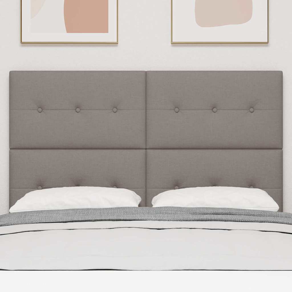 Ρυθμιζόμενη Κρεβατοκεφαλή με κεφαλάρι Taupe 160 cm ύφασμα - Pakobazaar