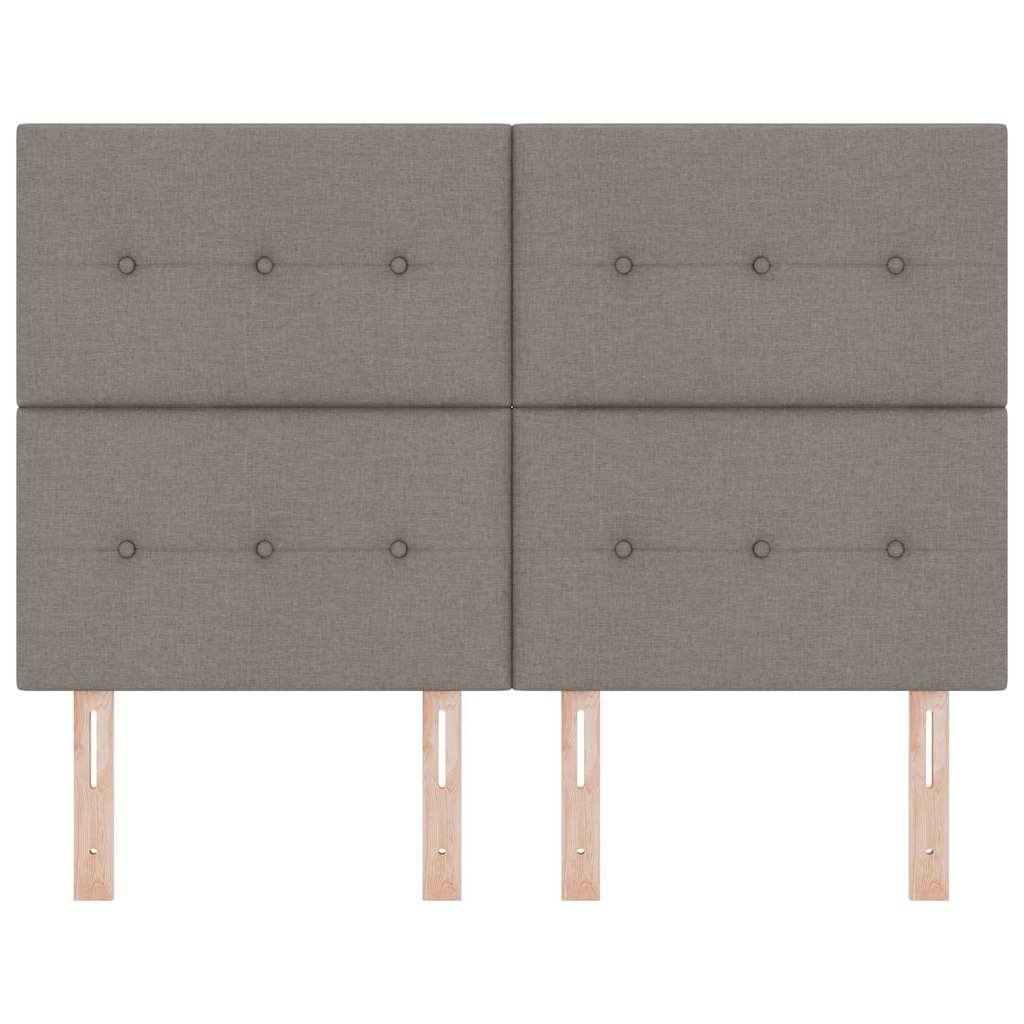 Ρυθμιζόμενη Κρεβατοκεφαλή με κεφαλάρι Taupe 160 cm ύφασμα - Pakobazaar