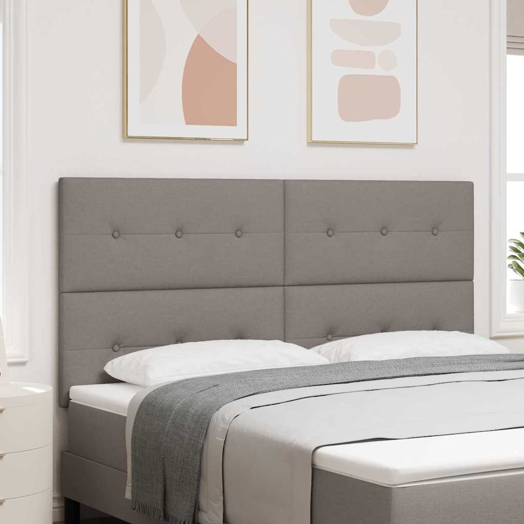 Ρυθμιζόμενη Κρεβατοκεφαλή με κεφαλάρι Taupe 180 cm ύφασμα - Pakobazaar