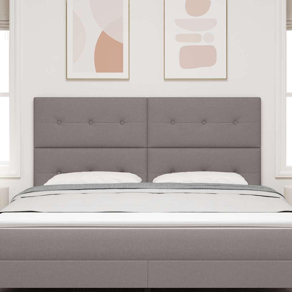 Ρυθμιζόμενη Κρεβατοκεφαλή με κεφαλάρι Taupe 180 cm ύφασμα - Pakobazaar